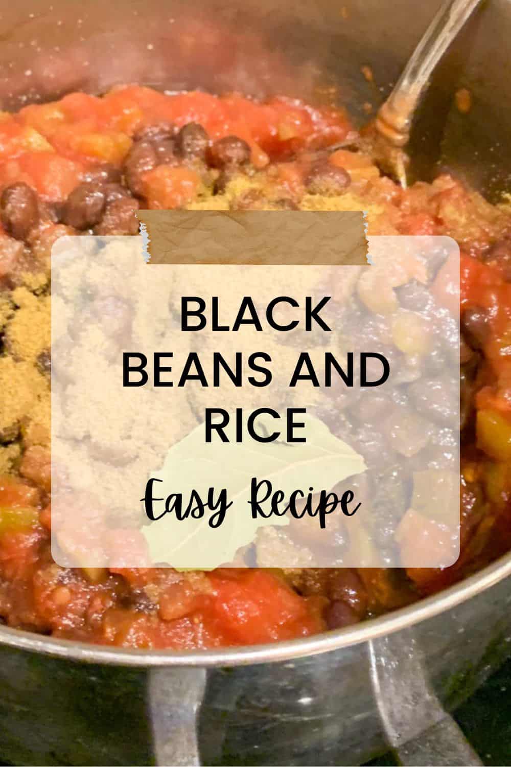 Easy Rice And Beans Easy Black Beans and Rice
